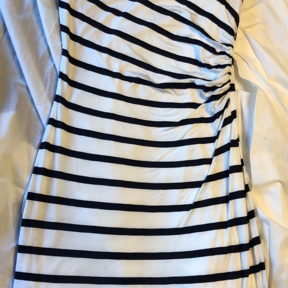 Striped stretch shift dress - Picture 4 of 7